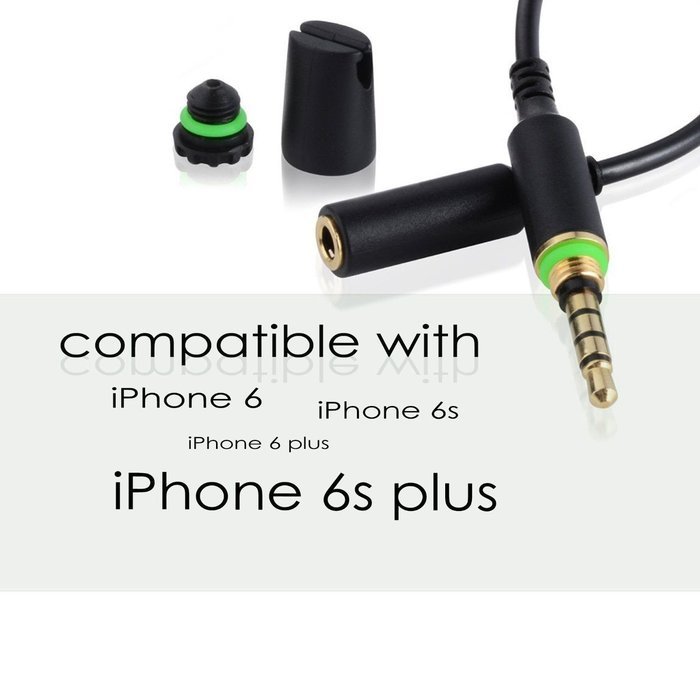 3pcs Replacement AUX Audio Cable Adapters for LifeProof Iphone 6 6S plus Case N5