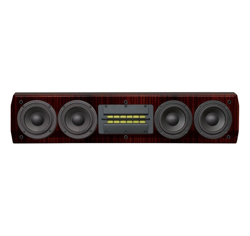 Sunfire CRS3C The Cinema Ribbon Trio On-Wall Center Channel Loudspeaker - Each (Rosewood)