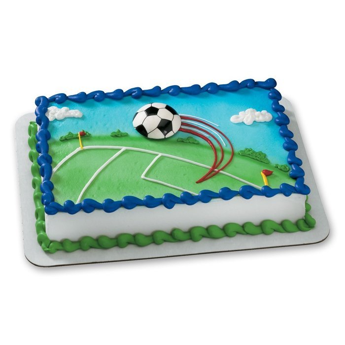 Decopac Extreme Soccer Magnet DecoSet Cake Topper