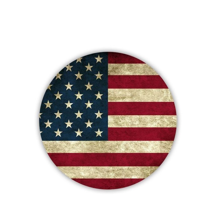 Generic Mdf Material Have Flag Cup Mat Unique N7