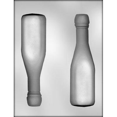 3-D Champagne Bottle Mold ~ Great to use for Chocolate, Soaps and more!