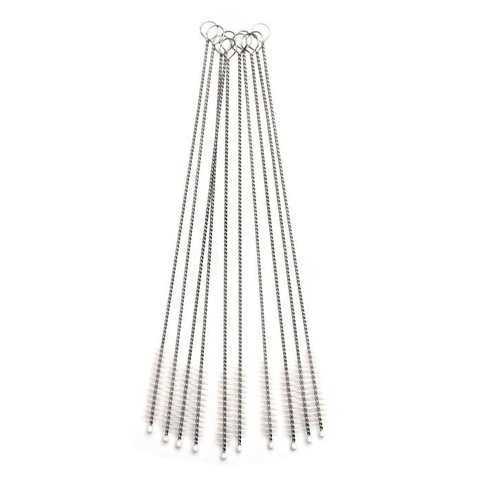 eBoot 6.88 Inch Nylon Bottle Brush Tube Brush Pipe Cleaning Brushes, 10 Pieces N2