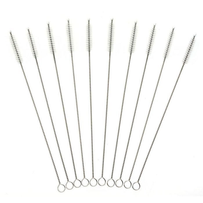 eBoot 6.88 Inch Nylon Bottle Brush Tube Brush Pipe Cleaning Brushes, 10 Pieces N3