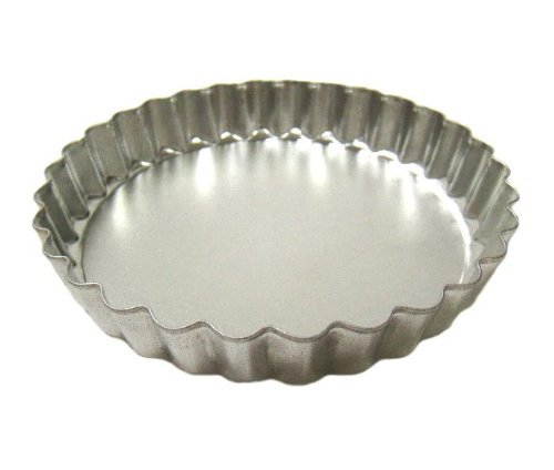 Tart Pan with Removable Bottom - 4.75 Inch Diameter