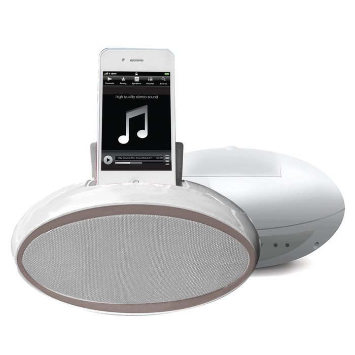 VIBE SOUND VS 599 GRY Oval Stereo Speaker (Grey)