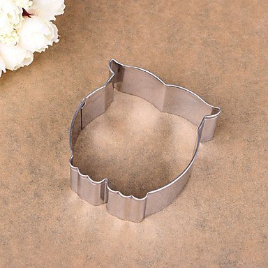 Y&XL&H Durable Stainless Steel Owl Mould Cookie Cutter Cake Baking Mould Biscuit DIY Eggs Tool N4