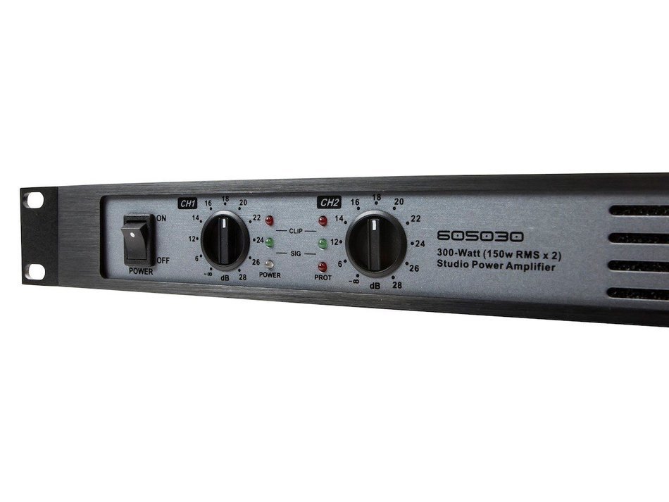 Monoprice 300-Watt (150w RMS x 2) Studio Audio Amplifier