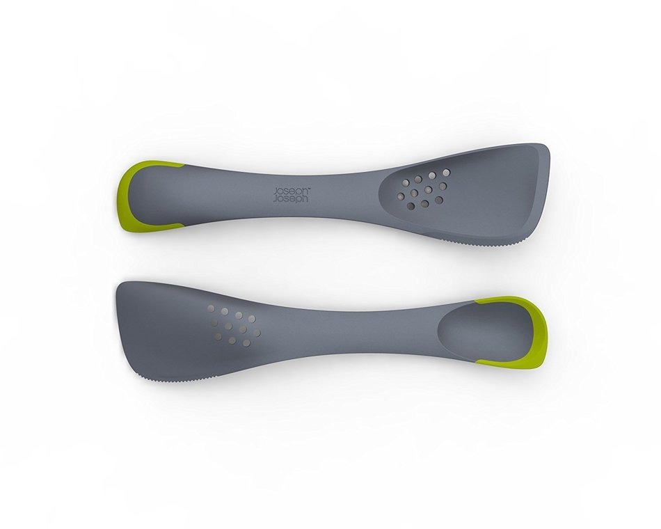 Joseph Joseph Best Sellers Set Includes Elevate Tool Set, mixing bowl set, Uni-Tool, and Rocker Garlic Crusher N8
