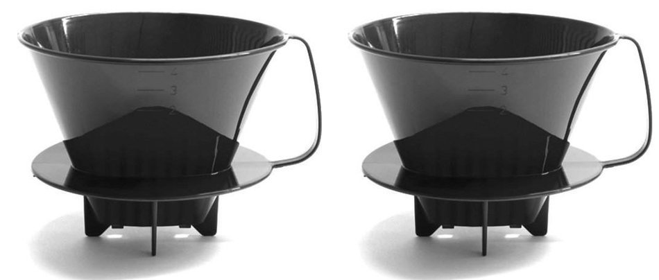 Plastic Filter Cone #4 Large coffee maker (colors may vary) N2