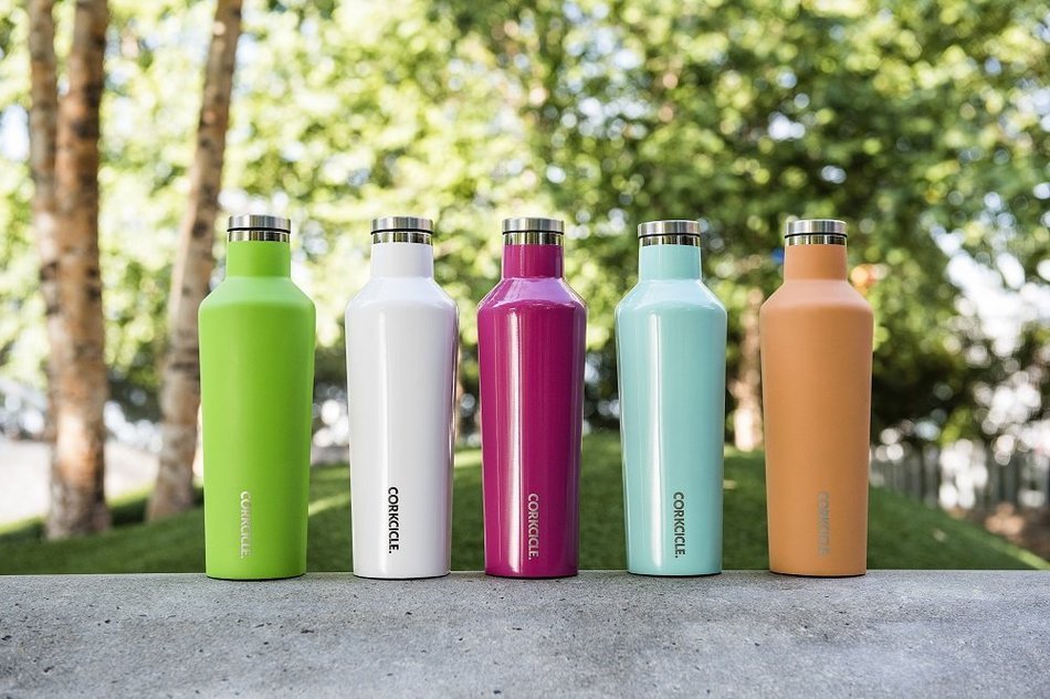 Corkcicle Canteen - Water Bottle and Thermos - Keeps Beverages Cold for Over 25, Hot for Over 12 Hours - Triple... N38