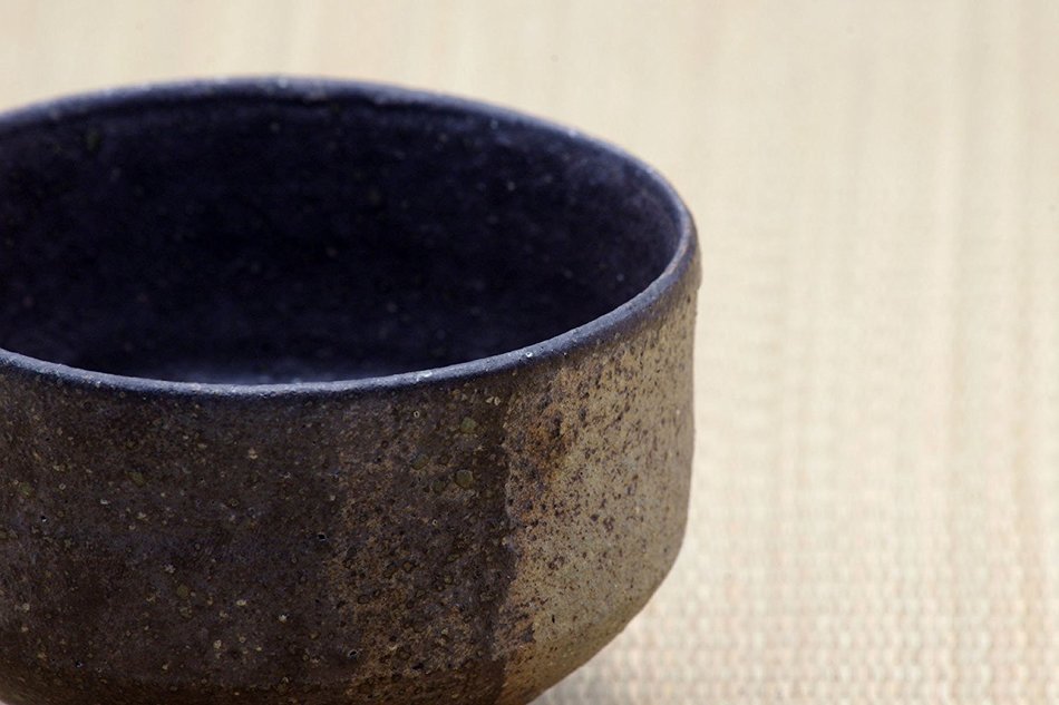 Shigaraki Ware Sabi Ibushi Matcha Bowl 3-2704(Japan Import) N4