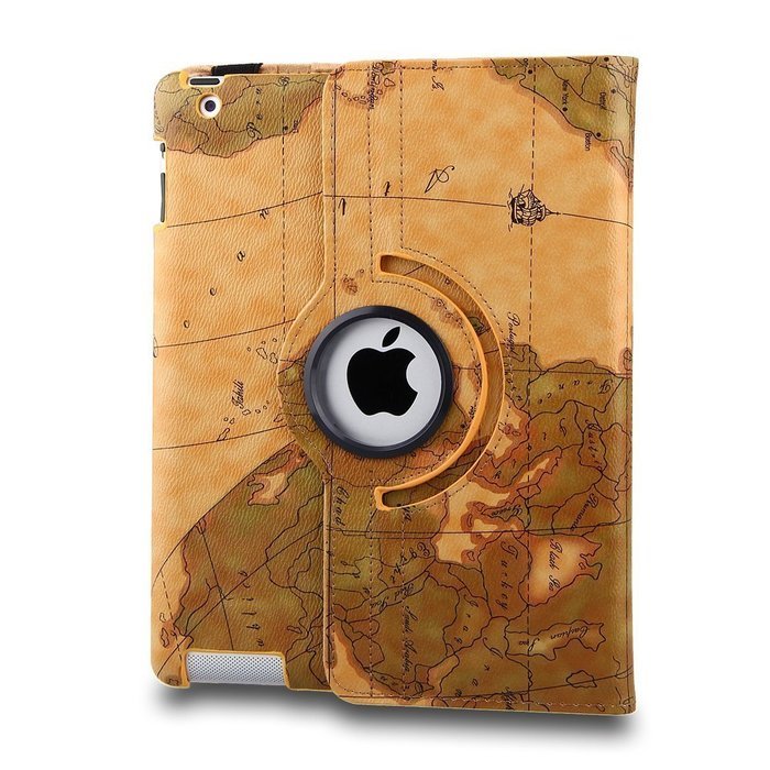 ELEOPTION(TM) Auto Sleep/Wake Function 360 Degree Rotating Smart Case Cover for 7.9 inch Apple iPad Mini/iPad... N57