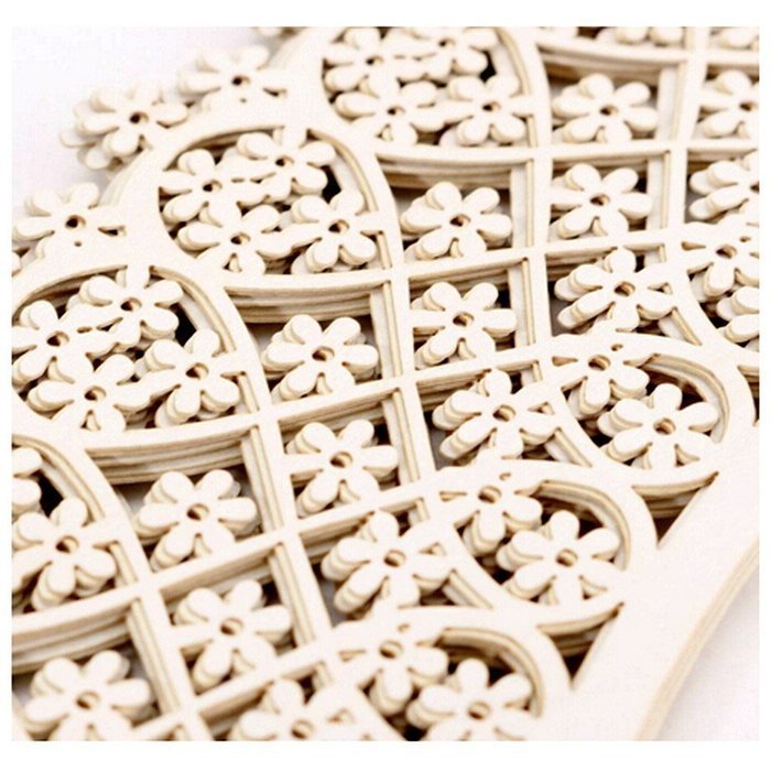 HUAL Cupcake Wrappers 50 Filigree Artistic Bake Cake Paper Cups Flowers Lace Laser Cut Liner Baking Cup Muffin... N11