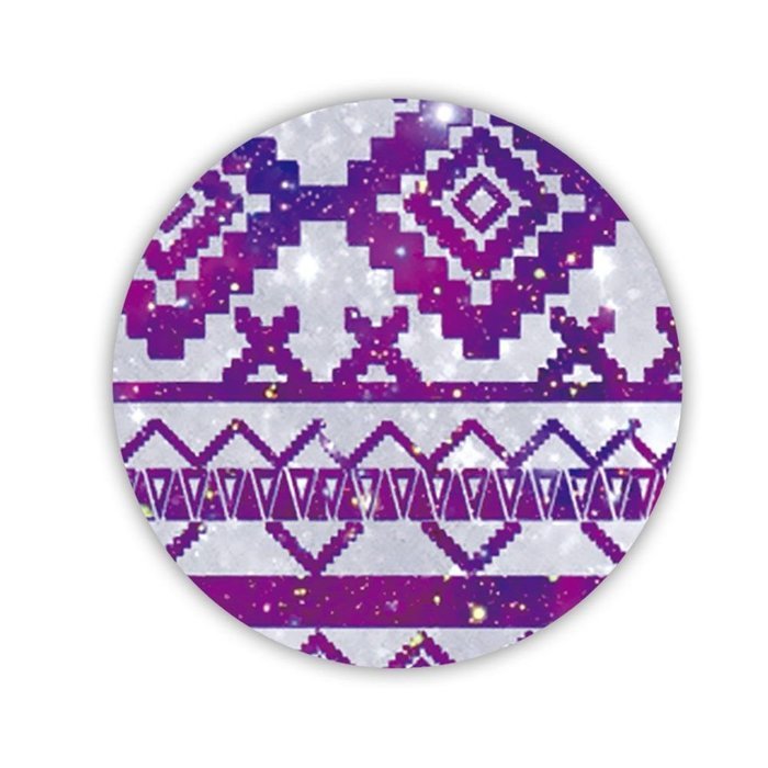 Generic Kawaii Mdf Design With Aztec Tribal Pattern Coaster N9