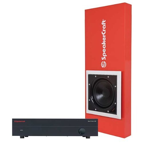 Speakercraft Cinema Sub 10 Powered In-Wall Subwoofer System