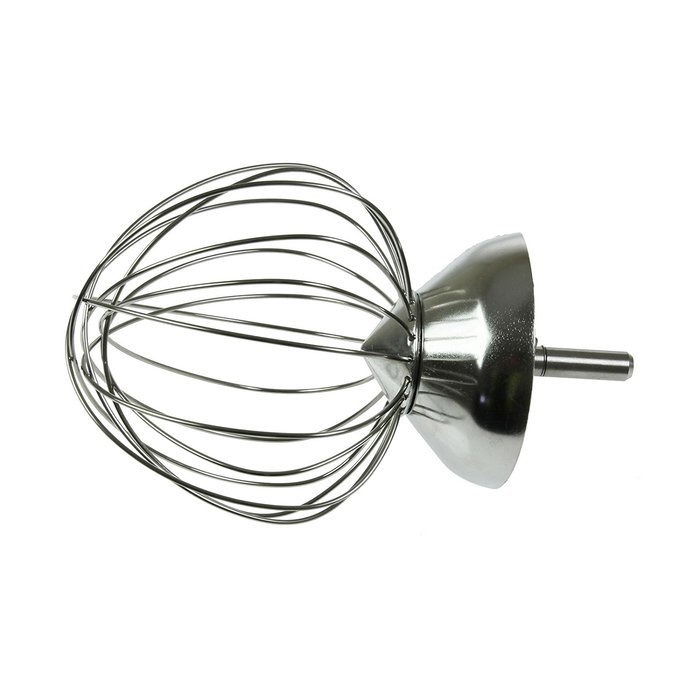 Qualtex Aluminium Small 9 Wire Balloon Whisk Beater For Kenwood Chef Premier Major Food Mixers
