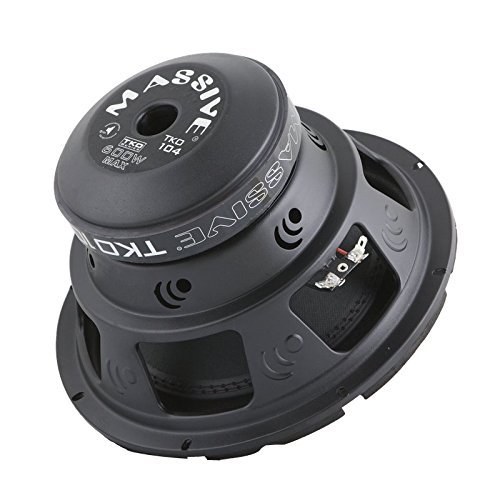 Massive Audio TKO-104 10" Dual 4-Ohm TKO Series Car Subwoofer N3