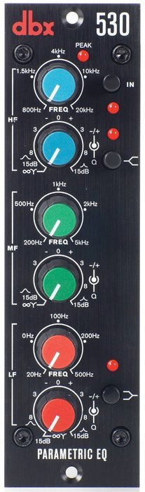 DBX 530 500 Series parametric EQ