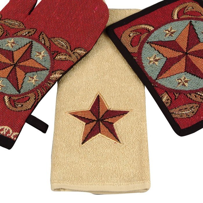 Western Star Terry Towel - Rustic Kitchen Tableware