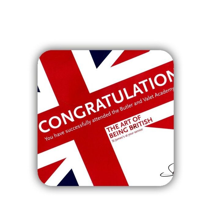 Generic With British Made By Mdf Cup Coaster Loveliness N7