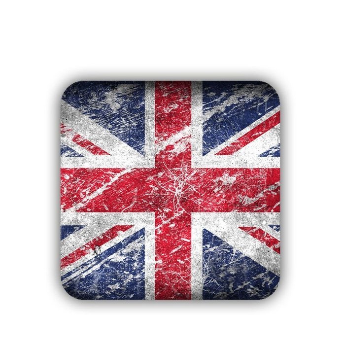 Generic With British Made By Mdf Cup Coaster Loveliness N8