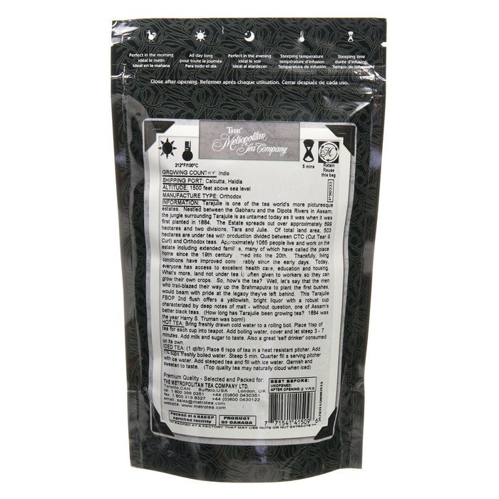 Metropolitan Tea Discovery Loose Tea Pack, Tarajulie Estate, 100gm