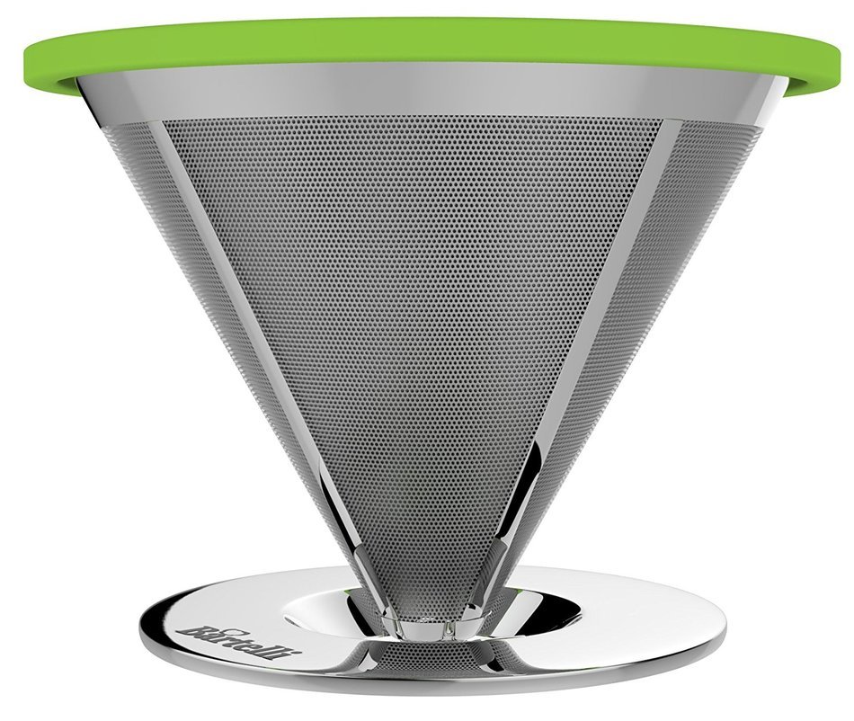 Bartelli Paperless Pour Over Coffee Dripper and Brewer - Permanent Reusable Stainless Steel Filter - Single Serve... N2