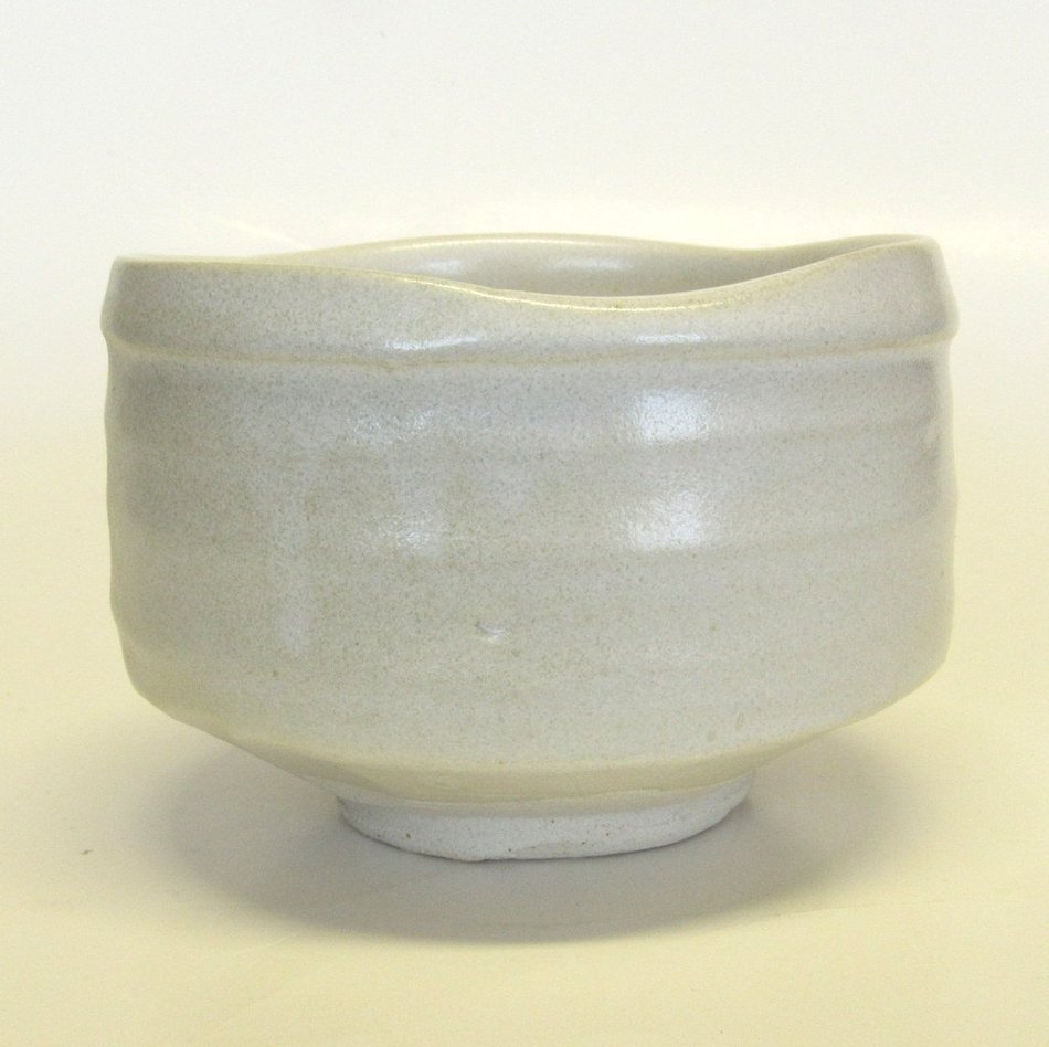 Japanese Chawan Matcha Bowl Snow Scene Minoyaki N2