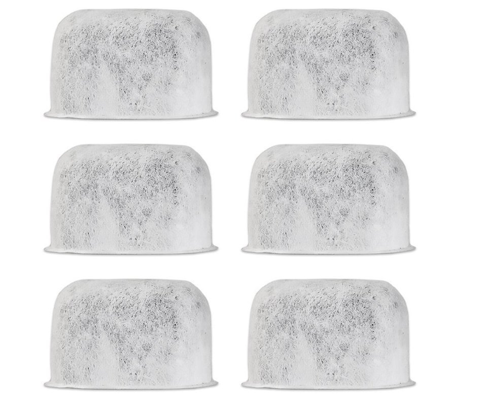 Filteristic Six Single Cup Brewer Replacement Charcoal Filters - Works with Breville Espresso Machines And Coffee... N4