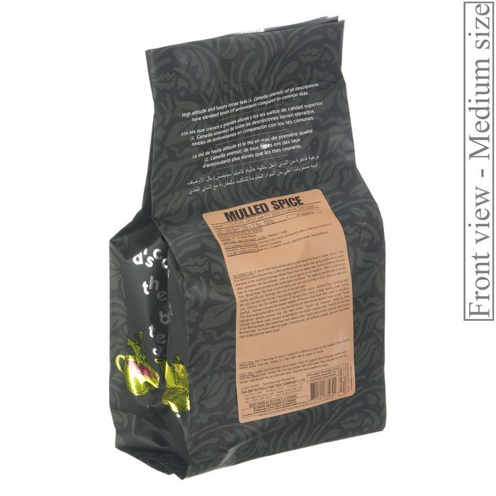 Metropolitan Tea 200 Count Pyramid Shaped Teabags, Mulled Spice N3