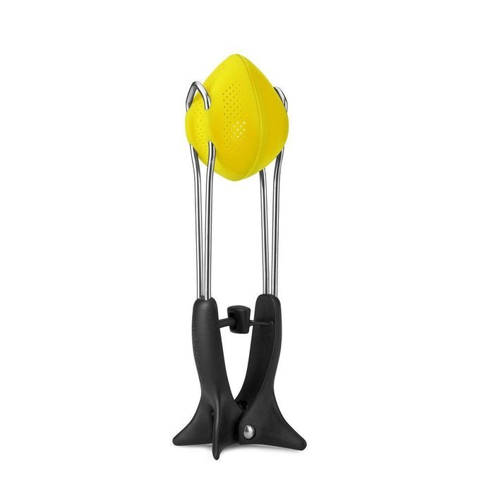 Unique Teapot Tea Infuser Dreamfarm Teafu. Yellow Color Large Tea Strainer. Loose Tea Strainer by Dreamfarm. Innovative...