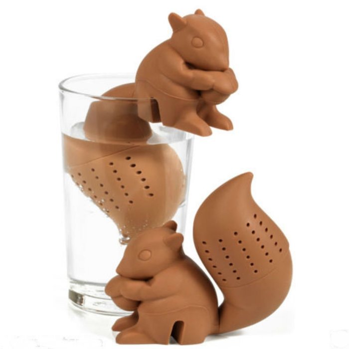 Squirrel Tea Infuser Tea Leaf Brewing BPA FREE