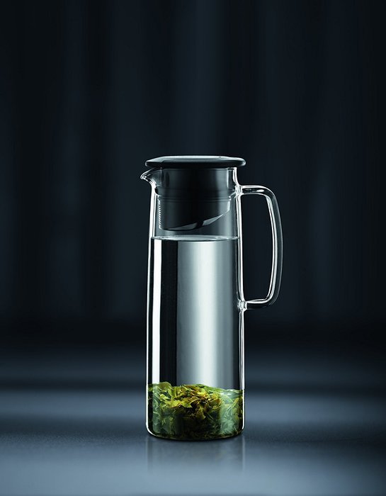 Bodum Biasca Ice Green Tea Jug, 40 oz, Red N8