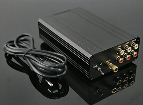 Nobsound&reg; Little Bear T8 Turntable MM MC Phono RIAA preamplifier Audio Hifi Stereo Pre-AMP DIY N8