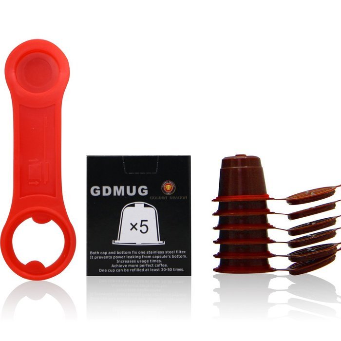 Gdmug Refillable Capsule for Nespresso Coffee Machine N3