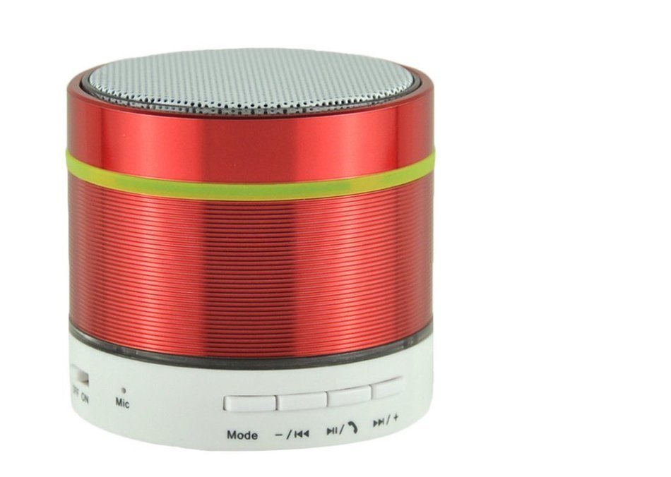 Mini bluetooth speaker, inShang 7 colors Flash LED Bluetooth mini speaker support hands free and TF card/USB,... N17