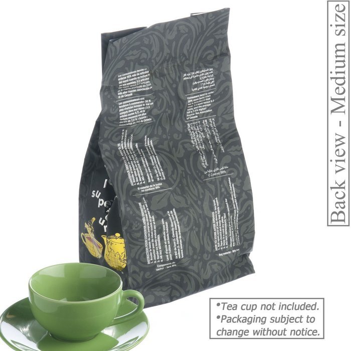 Metropolitan Tea 200 Count Pyramid Shaped Teabags, Long Island Strawberry N4