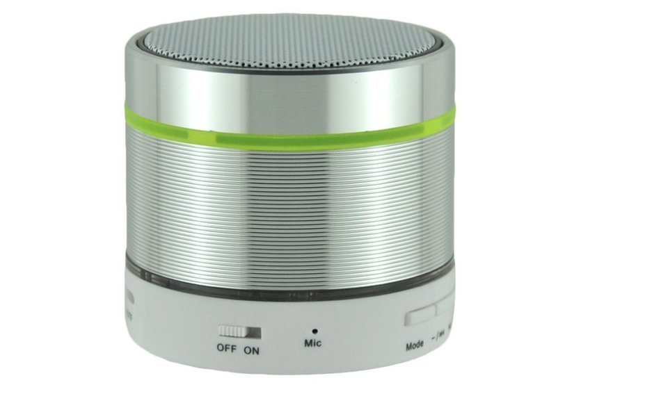 Mini bluetooth speaker, inShang 7 colors Flash LED Bluetooth mini speaker support hands free and TF card/USB,... N25