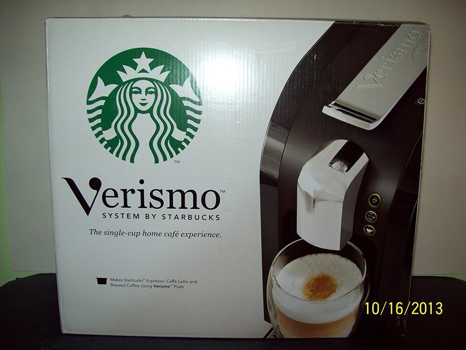 Starbucks Verismo 580 Brewer Piano Black (011023262) N4