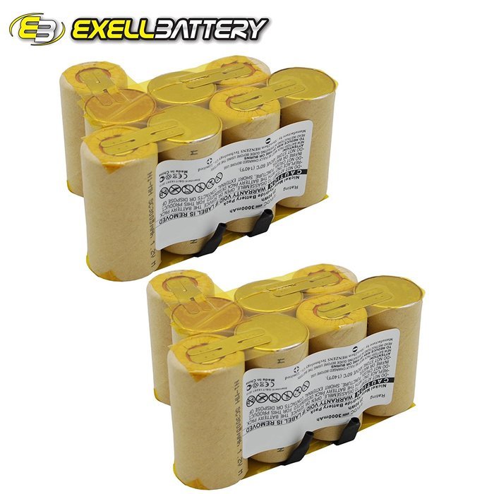 2x 9.6V Battery Fits BLACK & DECKER DV9605 Dustbuster Vacuums FAST USA SHIP