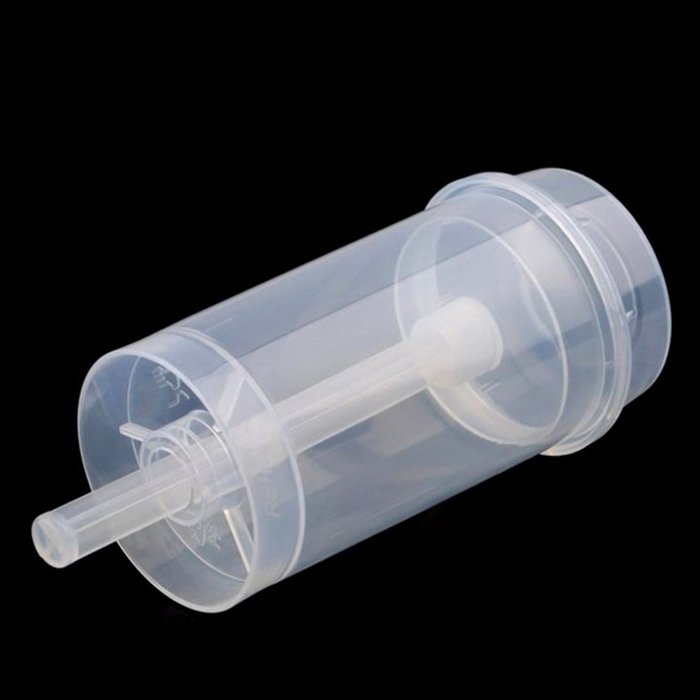 12 PCS Plastic Round Shaped Clear Push-Up Cupcake Cake Pops Push Pop Containers Shooter with Lid N2