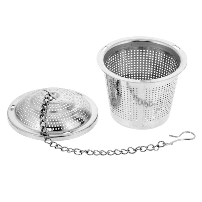U.S. Kitchen Supply - 2-Pack Premium Tea Infuser - 2" Diameter Stainless Steel - Single Cup - Perfect Strainers... N2