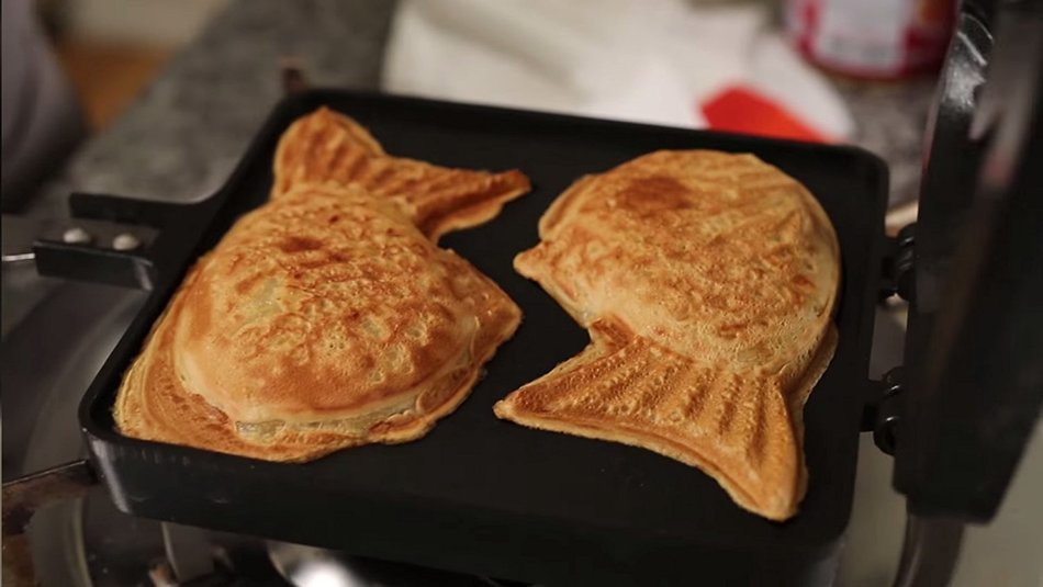 TAIYAKI Japanese fish-shaped cake maker N5