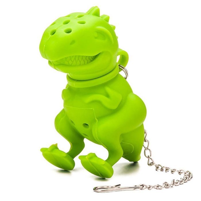 Gaosaili Creative Tea Rex Dinosaur Tea Infuser Green N2