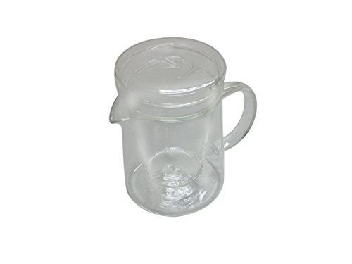 16 oz Upright Glass Teapot with Infuser and Lid N4