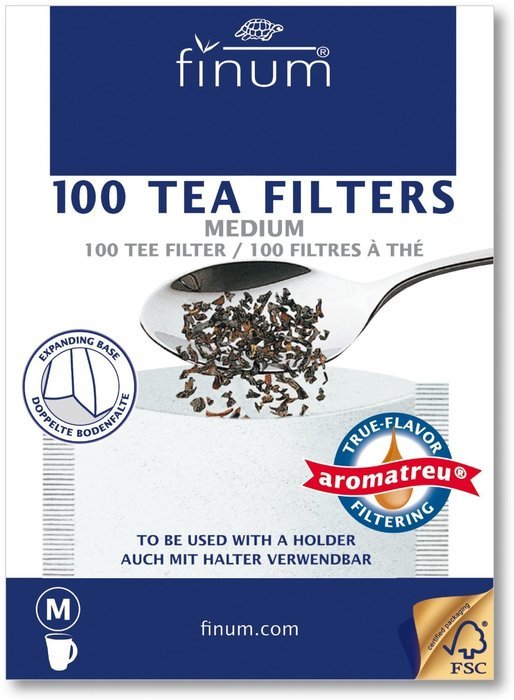 Finum 100 Tea Filters, Medium N2