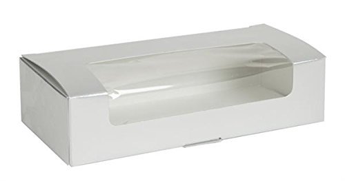 1/2 lb. Red Auto Bottom Candy Box - Case of 250 N4