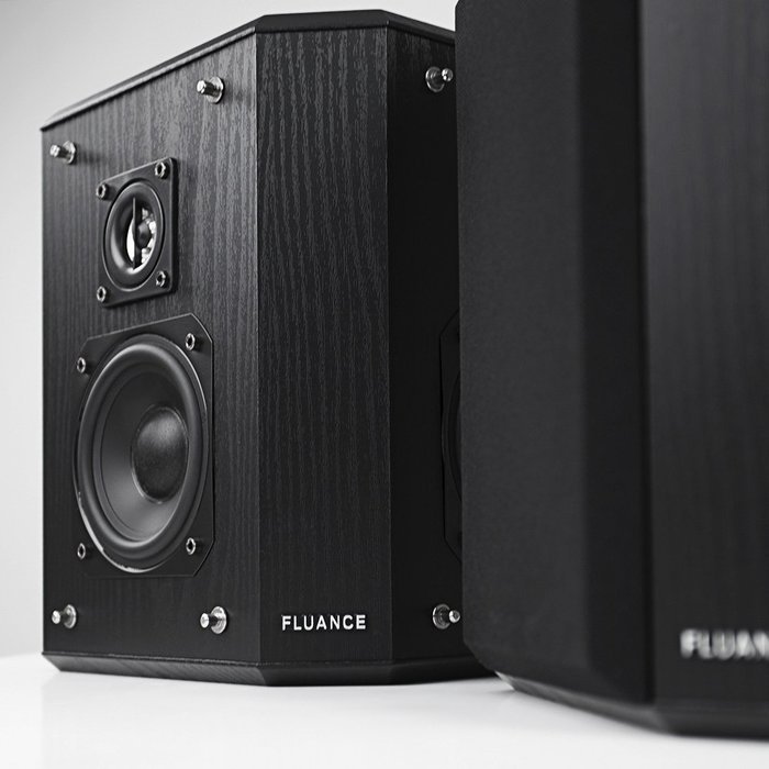 Fluance AVBP2 Home Theater Bipolar Surround Sound Satellite Speakers N8