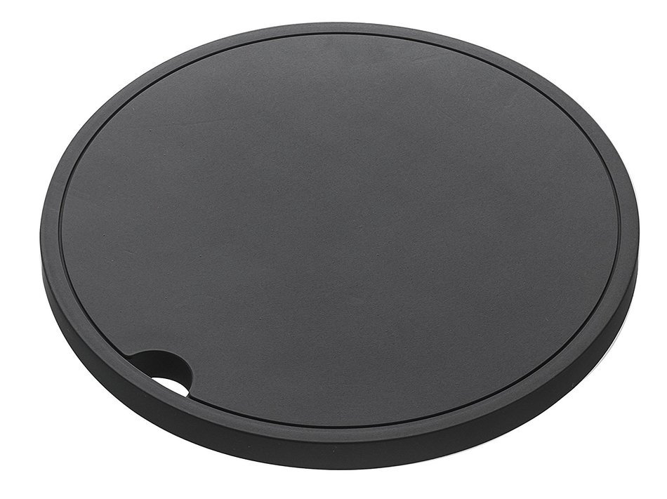 YAMAZAKI home 2955 Tower Round Trivet, Black N2