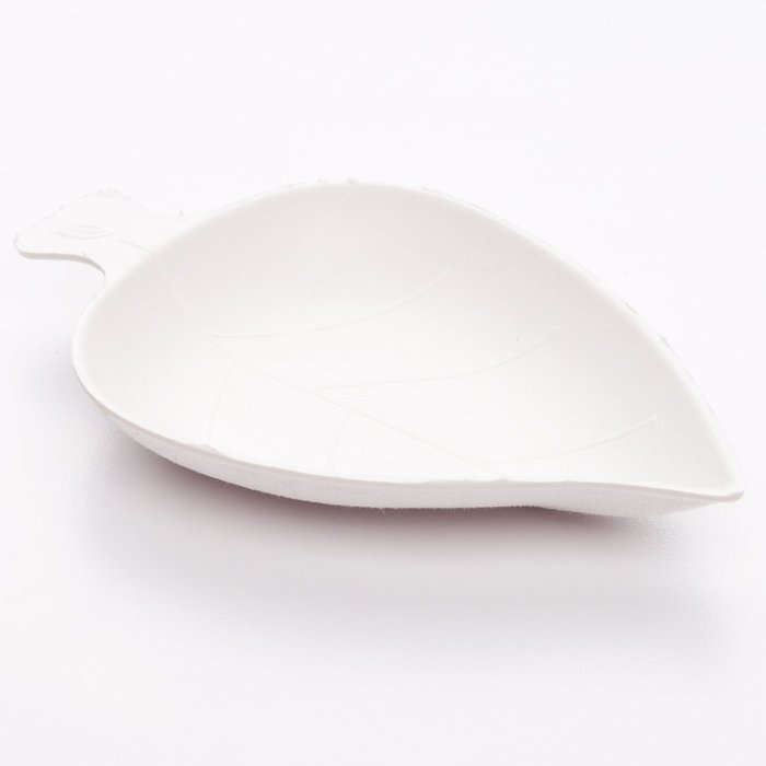 Bagasse Egg Shaped Tasting Dish 100 count box N10